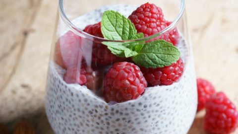 Berry Chia Pudding - Macrostax