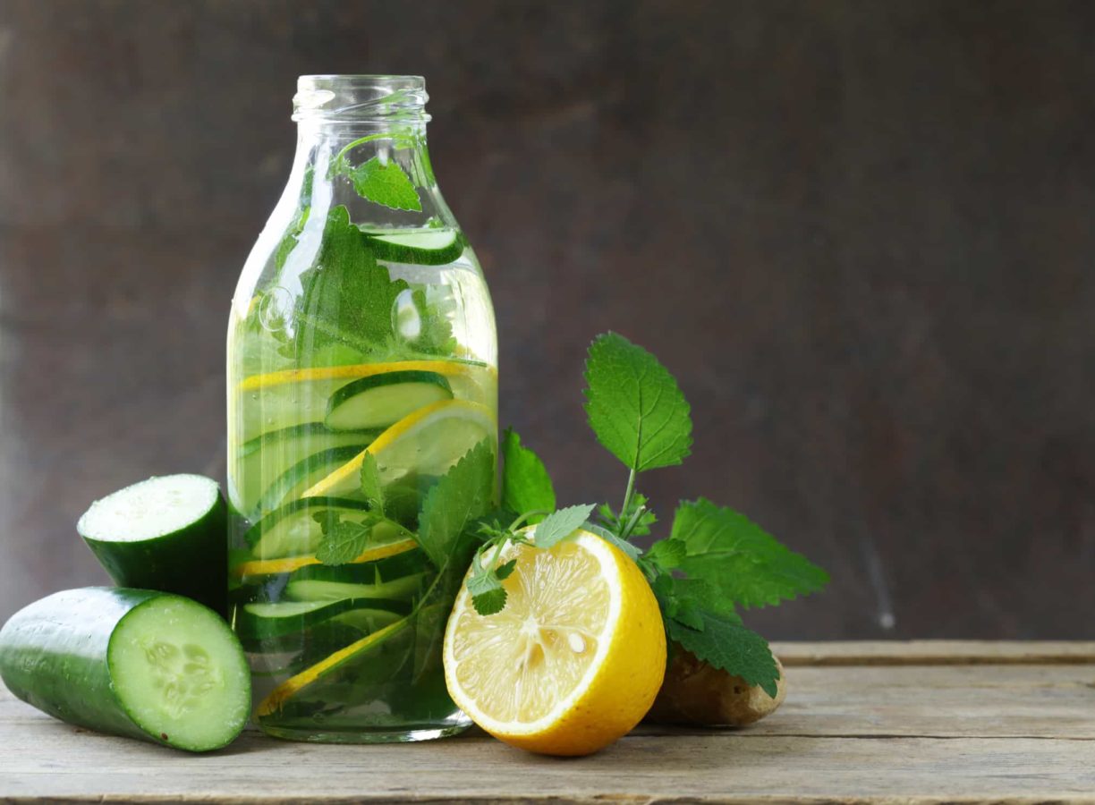 Cucumber Lemon Water Infusion Recipe 0722